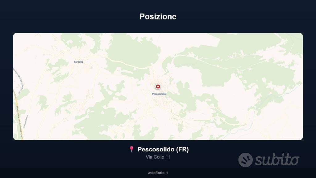 Appartamento – Pescosolido, Case di Giusti - Vista 5