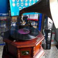 GRAMMOFONO OTTAGONALE "LA VOCE DEL PADRONE"