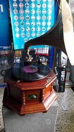 GRAMMOFONO OTTAGONALE "LA VOCE DEL PADRONE"