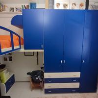 Cameretta bambini 2 letti