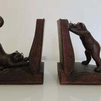 Reggilibri Reggilibro Fermalibri gatto gatti cat