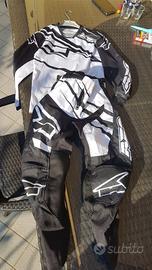 Abbigliamento tuta motocross bimbo pantaloni piu m