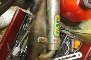 Marmitta Arrow titanium