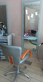 postazione parrucchiere 