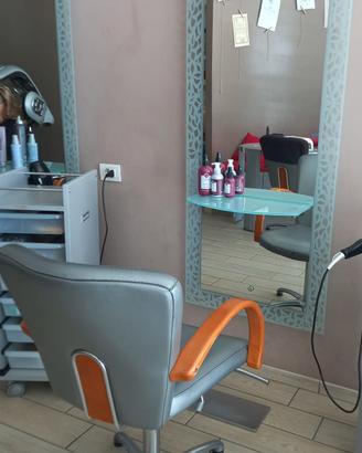 postazione parrucchiere 