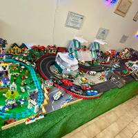 Intera città originale Lego, estensione 5x1,5mt