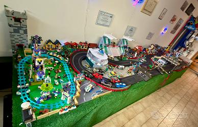 Intera città originale Lego, estensione 5x1,5mt