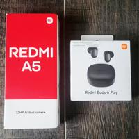 Xiaomi Redmi A5  + Redmi Buds 6 