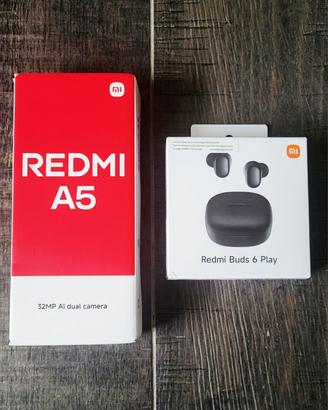 Xiaomi Redmi A5  + Redmi Buds 6 