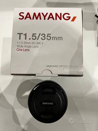 Samyang 35mm T1.5 AS UMC II