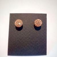 Orecchini ak467 Argento 925 Rodiato, Cristalli.