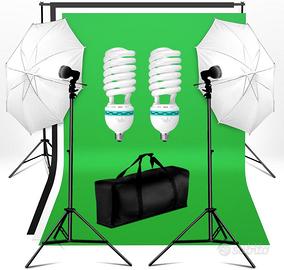 Attrezzatura set fotografico