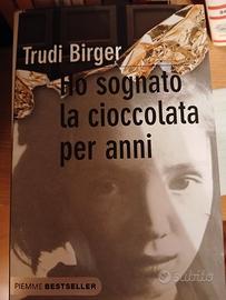 libro italiano "ho sognato la cioccolata per anni"