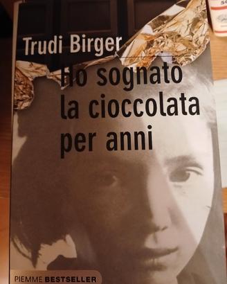 libro italiano "ho sognato la cioccolata per anni"
