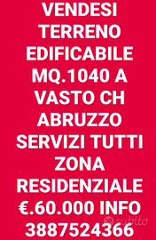 Terreno edificabile vasto abruzzo