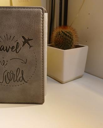 Portapassaporto + portaetichetta