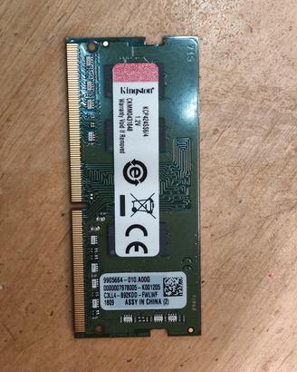 RAM Kingston 4GB SODIMM DDR4