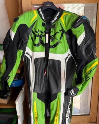 Tuta moto pelle Berik 2.0