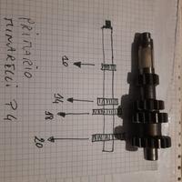 ingranaggio primario minarelli p4