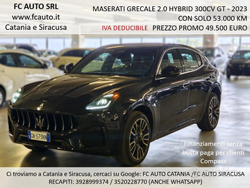MASERATI GRECALE GT HYBRID 300CV 2023