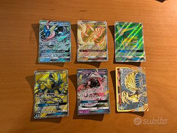 Lotto carte pokemon Fullart