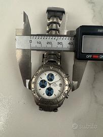 Orologio PRYNGEPS Chronograph "Sangue Blu" titanio