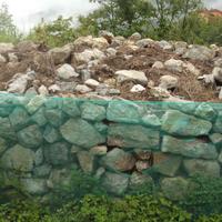 Sassi per costruzione muretti