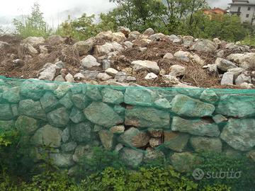 Sassi per costruzione muretti