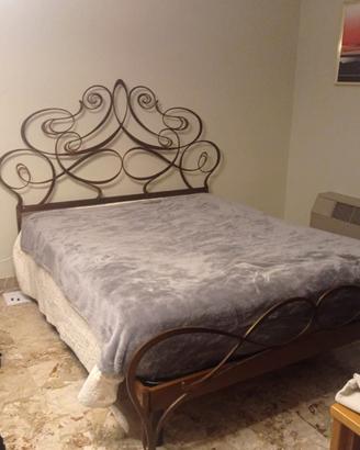 Letto in ferro battuto 