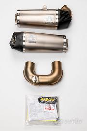 Terminali Arrow Works Racing Titanio Panigale V2