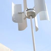 Rotore a levitazione magnetica con palo e staffa