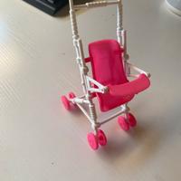 Accessori Barbie: passeggino, bicicletta, scooter