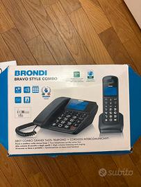 Telefono fisso Brondi bravo style combo