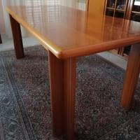 TAVOLO rettangolare in noce nazionale