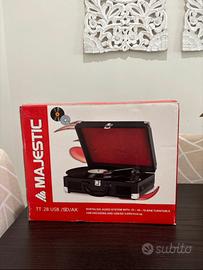 Giradischi retro ‘33-‘45-‘78 giri Majestic