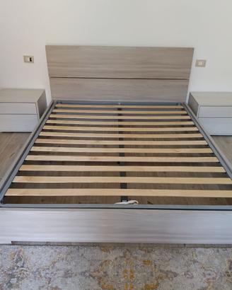 LETTO MATRIMONIALE + 2 COMODINI