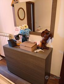 CASSETTIERA CON SPECCHIO 