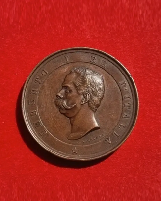 Medaglia 1878 - Re Umberto I -