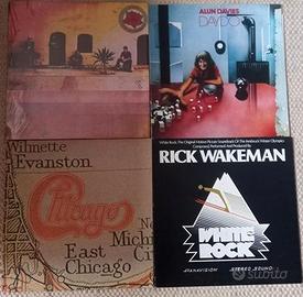 Blocco 4 dischi LP anni '70