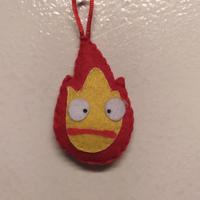 Collezione Calcifer peluche portachiavi.