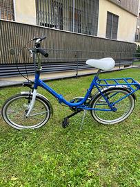 Bicicletta Graziella blu