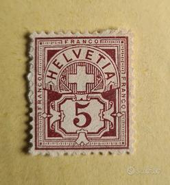 francobollo Svizzera antico