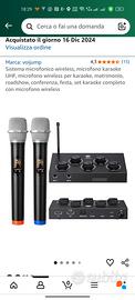 Sistema karaoke wireless 
