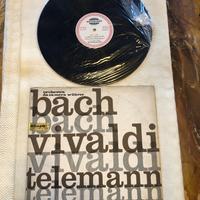 Vinile Ouverture di Bach, Telemann