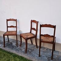 Sedie artigianato lucchese stile “Carabiniere”