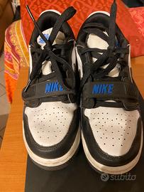 Scarpa nike jordan EU 39 bca/nera/blu