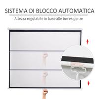 telo per videoproiettore 