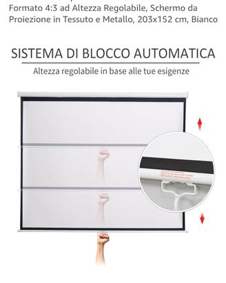 telo per videoproiettore 