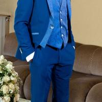 Vestito sposo Scribano 1966 colore blu