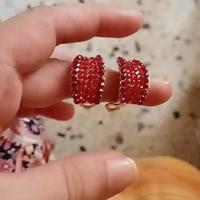 Orecchini vintage con Swarovski 